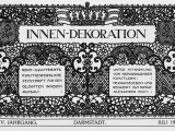 Innendekoration juli 1914