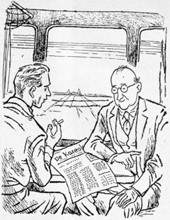 Illustratie in jubileumuitgave van De Kareoler 1950, pag. 32